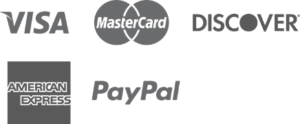 visa, mastercard, american express and paypal